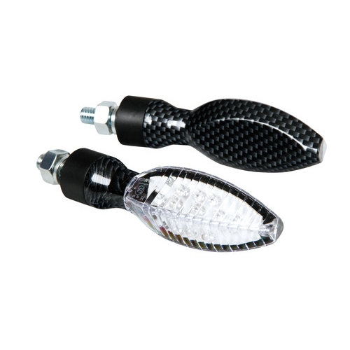 Lampa ΦΛΑΣ MOTO KINESIS CARBON 12V+LED