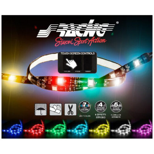 Simoni Racing ΤΑΙΝΙΑ LED TOUCH 7 ΧΡΩΜΑΤΩΝ 50cm