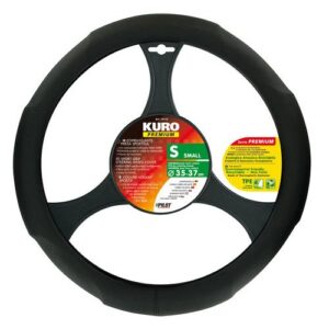 Lampa Lampa Κάλυμμα Τιμονιού Αυτοκινήτου Kuro 35-37εκ.Εργονομικές λαβές έντονα πιασίματα Ultra-soft Skeentex Μαύρο 1-τεμ. (L3311.2)