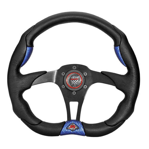 Simoni Racing ΤΙΜΟΝΙ Χ4 POLYPELLE ΔΕΡΜΑ ΜΠΛΕ