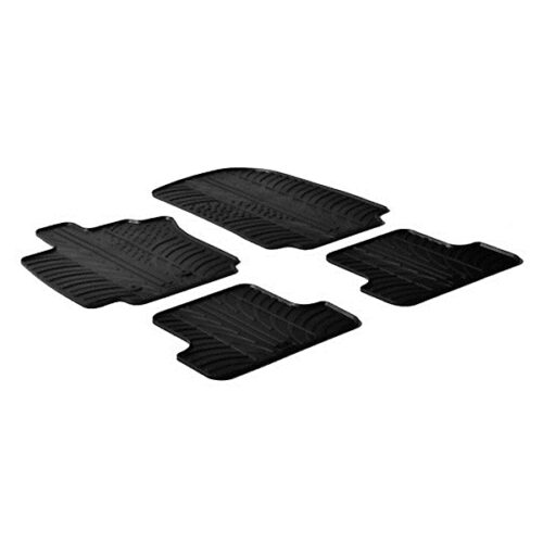 Lampa ΜΑΡΚΕ ΠΑΤΑΚΙΑ ΣΕ ΣΚΑΦΗ ΛΑΣΤΙΧΟ ΓΙΑ RENAULT CLIO III 10/2005-2012 SUMISURA ΣΕ ΜΑΥΡΟ ΧΡΩΜΑ ME ΚΟΥΜΠΩΜΑΤΑ LAMPA – 4 ΤΕΜ.