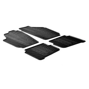 Lampa ΠΑΤΑΚΙΑ ΣΕ ΣΚΑΦΗ ΛΑΣΤΙΧΟ ΓΙΑ VOLKSWAGEN POLO 11/2001-06/2009 SUMISURA ΣΕ ΜΑΥΡΟ ΧΡΩΜΑ ΧΩΡΙΣ ΚΟΥΜΠΩΜΑΤΑ LAMPA - 4 ΤΕΜ.