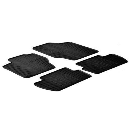 Lampa ΜΑΡΚΕ ΠΑΤΑΚΙΑ ΣΕ ΣΚΑΦΗ ΛΑΣΤΙΧΟ ΓΙΑ CITROEN C4 3D / 5D 01/2005-10/2010 SUMISURA ΣΕ ΜΑΥΡΟ ΧΡΩΜΑ ΧΩΡΙΣ ΚΟΥΜΠΩΜΑΤΑ LAMPA – 4 ΤΕΜ.