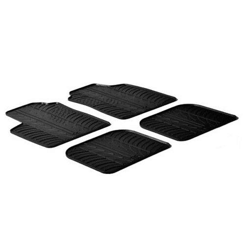 Lampa ΜΑΡΚΕ ΠΑΤΑΚΙΑ ΣΕ ΣΚΑΦΗ ΛΑΣΤΙΧΟ ΓΙΑ FIAT PANDA 09/2003-01/2012 / FIAT PANDA CLASSIC 02/2012-12/2012 SUMISURA ΣΕ ΜΑΥΡΟ ΧΡΩΜΑ ΧΩΡΙΣ ΚΟΥΜΠΩΜΑΤΑ LAMPA – 4 ΤΕΜ.