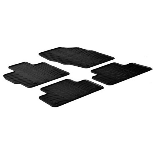 Lampa ΜΑΡΚΕ ΠΑΤΑΚΙΑ ΣΕ ΣΚΑΦΗ ΛΑΣΤΙΧΟ ΓΙΑ MAZDA CX-7 06/2007-12/2013 SUMISURA ΣΕ ΜΑΥΡΟ ΧΡΩΜΑ ME ΚΟΥΜΠΩΜΑΤΑ LAMPA – 4 ΤΕΜ.