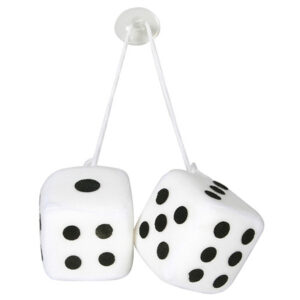 Lampa ΔΙΑΚΟΣΜΗΤΙΚΑ ΖΑΡΙΑ ΑΣΠΡΑ LUCKY VEGAS 7x7cm