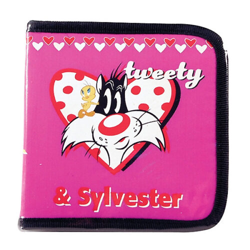 Lampa ΤΕΤΡΑΓΩΝΗ ΘΗΚΗ ΓΙΑ 24CDs TWEETY HEART