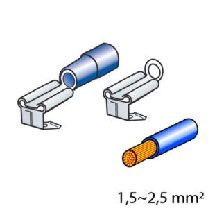 Lampa ΦΙΣΑΚΙΑ 6.3 x 0.8mm (40τμχ.)