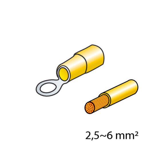 Lampa ΦΙΣΑΚΙΑ (ΚΙΤΡΙΝΟ – 5mm) – 10 ΤΕΜ.