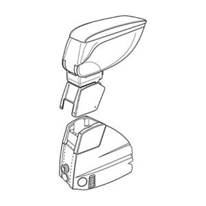 Lampa Βάση αντάπτορας τεμπέλη για OPEL MERIVA 05/03>04/10 -  Lampa - 1 τεμ.