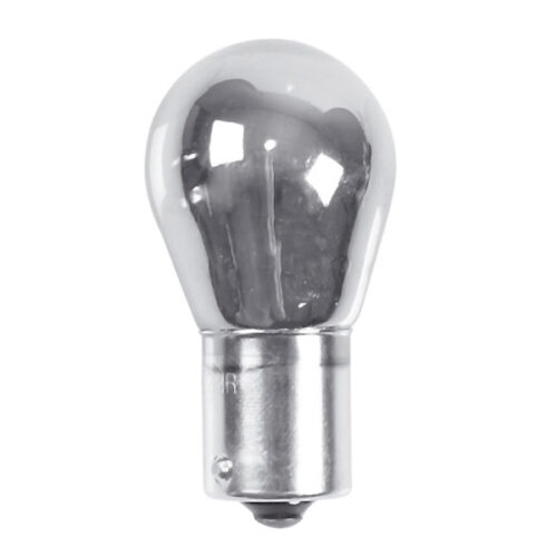 Lampa P21W 12V 21W BA15s ΜΟΝΟΠΟΛΙΚΟ CHROME SERIES ΚΑΘΡΕΠΤΗΣ ΜΟΝΟΠΟΛΙΚΟ ΛΕΥΚΟ ΦΩΣ BLISTER 2ΤΕΜ.