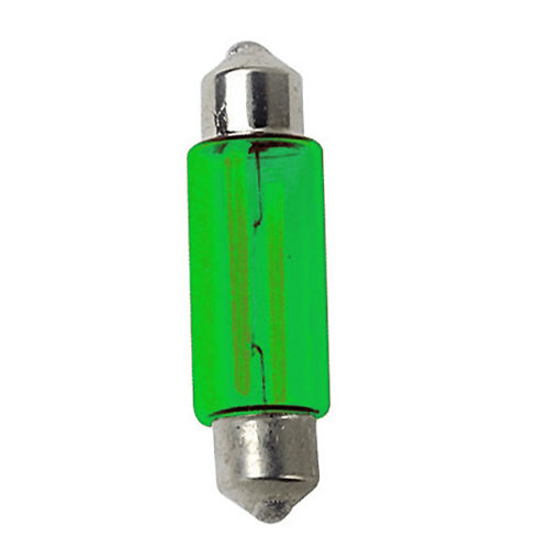 Lampa ΛΑΜΠΑΚΙΑ ΠΡΑΣΙΝΑ ΣΩΛΗΝΩΤΑ 12V/10W 35mm