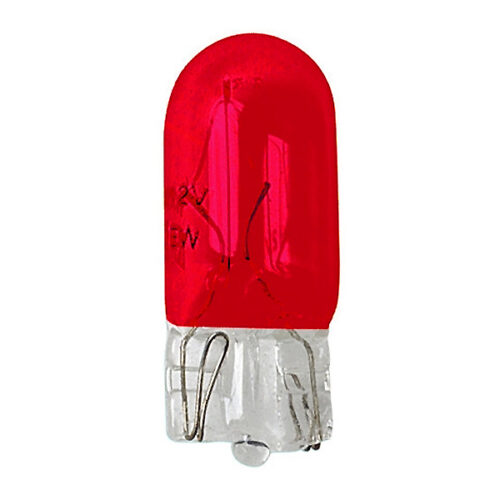 Lampa ΛΑΜΠΑΚΙΑ 12V/WB5W 5W W2.1×9.5d ΚΟΚΚΙΝΑ