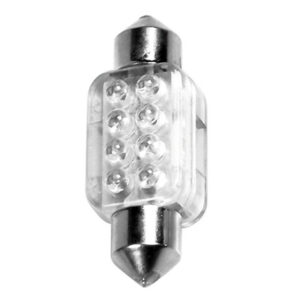 Lampa ΛΑΜΠΑΚΙ ΠΛΑΦΟΝΙΕΡΑΣ 8 LED 13x35mm ΛΕΥΚΟ