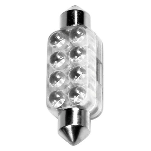 Lampa ΛΑΜΠΑΚΙ ΠΛΑΦΟΝΙΕΡΑΣ 8 LED 13x44mm ΚΟΚΚΙΝΟ