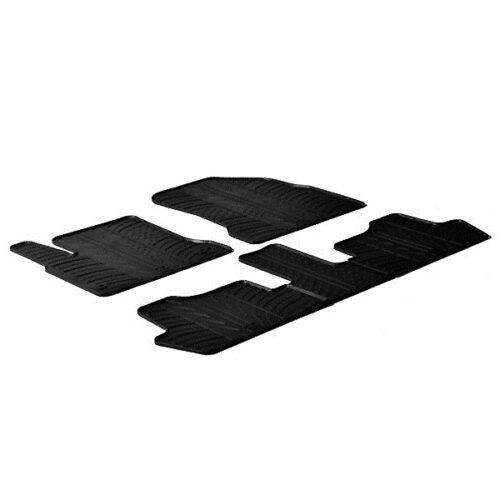 Lampa ΜΑΡΚΕ ΠΑΤΑΚΙΑ ΣΕ ΣΚΑΦΗ ΛΑΣΤΙΧΟ ΓΙΑ CITROEN C4 PICASSO 03/2007-05/2013 SUMISURA ΣΕ ΜΑΥΡΟ ΧΡΩΜΑ ME ΚΟΥΜΠΩΜΑΤΑ LAMPA – 5 ΤΕΜ.