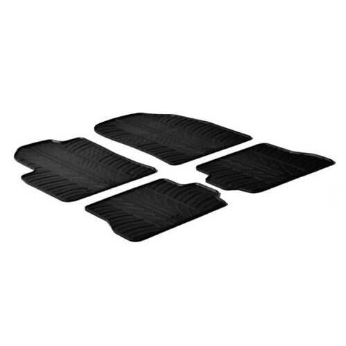 Lampa ΜΑΡΚΕ ΠΑΤΑΚΙΑ ΣΕ ΣΚΑΦΗ ΛΑΣΤΙΧΟ ΓΙΑ FORD FIESTA 3D / 5D 11/2002-08/2008 / FORD FUSION 08/2002-11/2012 SUMISURA ΣΕ ΜΑΥΡΟ ΧΡΩΜΑ ME ΚΟΥΜΠΩΜΑΤΑ LAMPA – 4 ΤΕΜ.