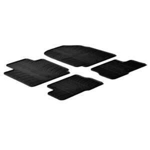 Lampa ΠΑΤΑΚΙΑ ΣΕ ΣΚΑΦΗ ΛΑΣΤΙΧΟ ΓΙΑ NISSAN MICRA 01/2003-2010 SUMISURA ΣΕ ΜΑΥΡΟ ΧΡΩΜΑ ΧΩΡΙΣ ΚΟΥΜΠΩΜΑΤΑ LAMPA - 4 ΤΕΜ.