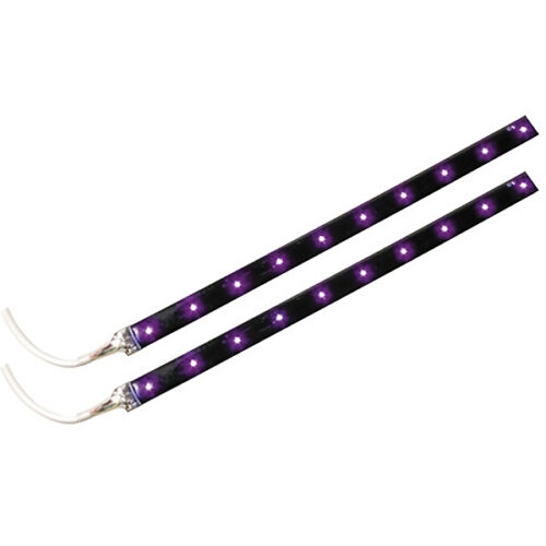 Lampa ΤΑΙΝΙΑ ΜΕ 10 LED ΕΥΚΑΜΠΤΗ FLEX STRIP 20 CM 12V ΜΩΒ 2ΤΕΜ