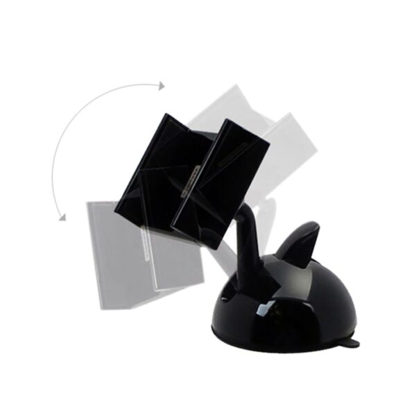Xenomix ΒΑΣΗ ΣΤΗΡΙΞΗΣ XENOMIX S5 ΚΙΝΗΤΟΥ/GPS (6-9,5 cm) ΓΙΑ ΤΑΜΠΛΟ/ΤΖΑΜΙ ΠΑΡΜΠΡΙΖ (ΜΑΥΡΟ) - Image 3