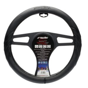 Simoni Racing ΚΑΛΥΜΜΑ ΤΙΜΟΝΙΟΥ DARK 37-39 cm (ΜΑΥΡΟ/ΔΕΡΜΑΤΙΝΗ)