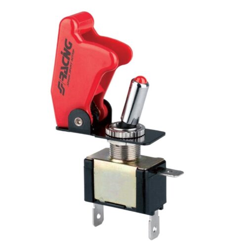 Simoni Racing ΔΙΑΚΟΠΤΗΣ ON/OFF BABY GO ΑΕΡΟΠΟΡΙΚΟΥ ΤΥΠΟΥ 12V 20A ΚΑΙ ΕΝΔΕΙΞΗ LED (ΚΟΚΚΙΝΟΣ ΜΕ ΚΑΠΑΚΙ)