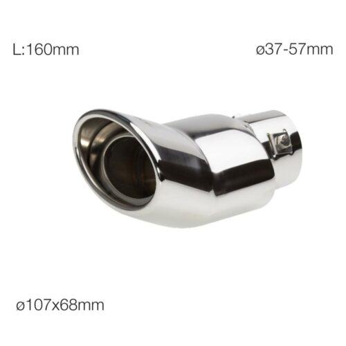 Simoni Racing ΑΚΡΟ ΕΞΑΤΜΙΣΗΣ INOX TRX36 SIMONI RACING – 1 ΤΕΜ.