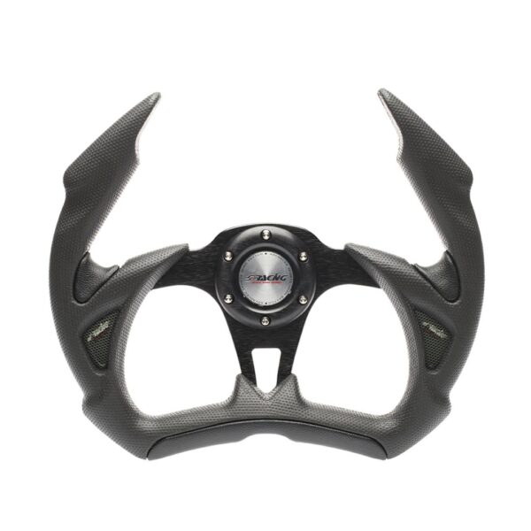 Simoni Racing ΤΙΜΟΝΙ X5 STEALTH ΜΑΥΡΟ ΠΟΛΥΟΥΡΕΘΑΝΗΣ ΤΡΙΑΚΤΙΝΟ ΚΟΜΜΕΝΟ ΔΙΑΜΕΤΡΟΣ 350mm ΠΑΧΟΣ 120mm SIMONI RACING - 1 ΤΕΜ.