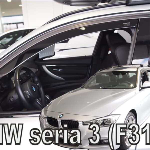 Heko ΑΝΕΜΟΘΡΑΥΣΤΕΣ ΓΙΑ BMW ΣΕΙΡΑ 3 F30/F31 4D/5D 2012-2018 ΖΕΥΓΑΡΙ ΑΠΟ ΕΥΚΑΜΠΤΟ ΦΙΜΕ ΠΛΑΣΤΙΚΟ HEKO - 2 ΤΕΜ. - Image 2