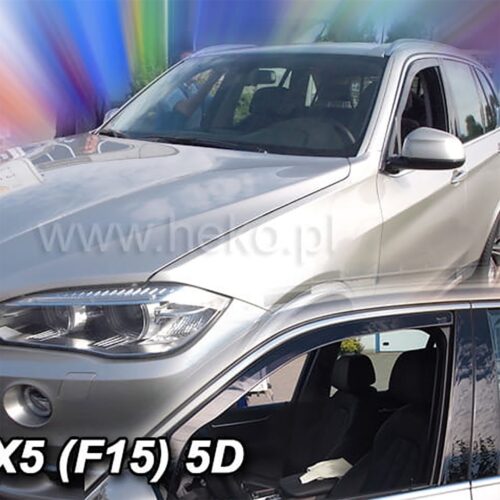 Heko ΑΝΕΜΟΘΡΑΥΣΤΕΣ ΓΙΑ BMW X5 F15 5D 2013-2018 ΖΕΥΓΑΡΙ ΑΠΟ ΕΥΚΑΜΠΤΟ ΦΙΜΕ ΠΛΑΣΤΙΚΟ HEKO – 2 ΤΕΜ.