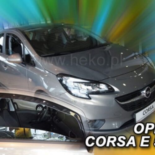 Heko ΑΝΕΜΟΘΡΑΥΣΤΕΣ ΓΙΑ OPEL CORSA D 5D 09/2006-2014 /CORSA E 5D 2015+ ΑΥΤΟΚΙΝΗΤΟΥ ΑΠΟ ΕΥΚΑΜΠΤΟ ΦΙΜΕ ΠΛΑΣΤΙΚΟ HEKO – 2 ΤΕΜ.