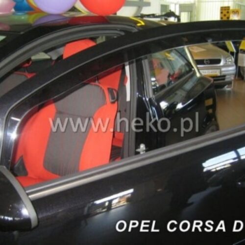 Heko ΑΝΕΜΟΘΡΑΥΣΤΕΣ ΓΙΑ OPEL CORSA D 3D 09/2006-2014 ΖΕΥΓΑΡΙ ΑΠΟ ΕΥΚΑΜΠΤΟ ΦΙΜΕ ΠΛΑΣΤΙΚΟ HEKO – 2 ΤΕΜ.