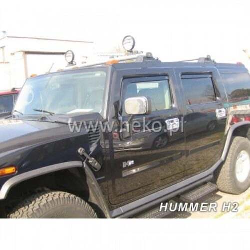 Heko ΑΝΕΜΟΘΡΑΥΣΤΕΣ ΓΙΑ HUMMER H2 2002-2009 5D ΖΕΥΓΑΡΙ ΑΥΤΟΚΙΝΗΤΟΥ ΑΠΟ ΕΥΚΑΜΠΤΟ ΦΙΜΕ ΠΛΑΣΤΙΚΟ HEKO – 2 ΤΕΜ.