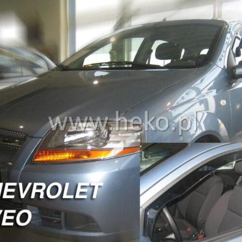Heko ΑΝΕΜΟΘΡΑΥΣΤΕΣ ΓΙΑ CHEVROLET AVEO CLASSIC 5D 2004-2011 / KALOS 5D 2004-2008 HTB ΖΕΥΓΑΡΙ ΑΠΟ ΕΥΚΑΜΠΤΟ ΦΙΜΕ ΠΛΑΣΤΙΚΟ HEKO – 2 ΤΕΜ.