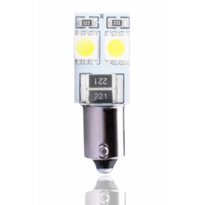 M-Tech Λάμπα Ba9s 4xSMD 5050 CAN-BUS 12V Λευκή 2τεμ