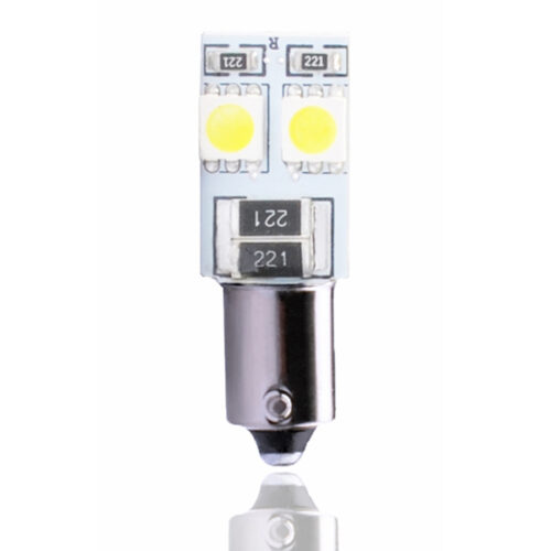 M-Tech Λάμπα Ba9s 4xSMD 5050 CAN-BUS 12V Λευκή 2τεμ