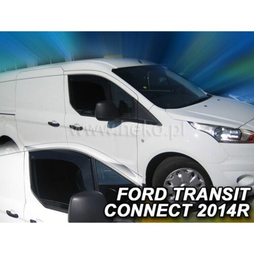 Heko ΑΝΕΜΟΘΡΑΥΣΤΕΣ ΓΙΑ FORD TRANSIT CONNECT / TOURNEO 2 2D/5D 2014+ ΖΕΥΓΑΡΙ VAN ΑΠΟ ΕΥΚΑΜΠΤΟ ΦΙΜΕ ΠΛΑΣΤΙΚΟ HEKO – 2 ΤΕΜ.