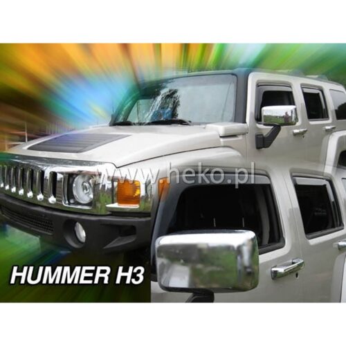 Heko ΑΝΕΜΟΘΡΑΥΣΤΕΣ ΓΙΑ HUMMER H3 2006-2010 5D ΖΕΥΓΑΡΙ ΑΥΤΟΚΙΝΗΤΟΥ ΑΠΟ ΕΥΚΑΜΠΤΟ ΦΙΜΕ ΠΛΑΣΤΙΚΟ HEKO – 2 ΤΕΜ.