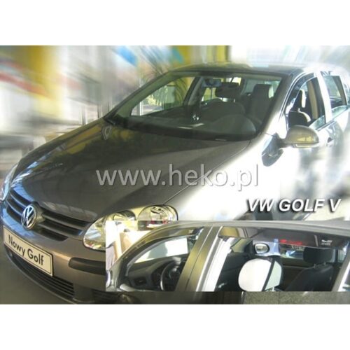 Heko ΑΝΕΜΟΘΡΑΥΣΤΕΣ ΓΙΑ VW GOLF 5 5D HTB 2004-2008 ΣΕΤ ΑΥΤΟΚΙΝΗΤΟΥ ΑΠΟ ΕΥΚΑΜΠΤΟ ΦΙΜΕ ΠΛΑΣΤΙΚΟ HEKO – 4 ΤΕΜ.