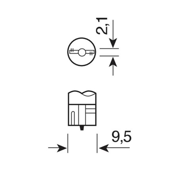 Osram W5W 12V 5W W2,1x9,5d - Image 3