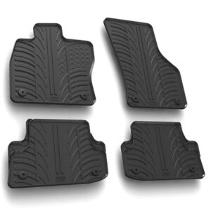 Lampa LAMPA - ΠΑΤΑΚΙΑ ΑΥΤΟΚΙΝΗΤΟΥ ΑΠΟ ΛΑΣΤΙΧΟ ΓΙΑ AUDI A3 3D 09/2012-11/2019 / AUDI A3 CABRIO 03/2014-06/2020 / AUDI A3 SEDAN 09/2013-06/2020 / AUDI A3 SPORTBACK 12/2011-04/2020 ΣΕ ΜΑΥΡΟ ΧΡΩΜΑ ME ΚΟΥΜΠΩΜΑΤΑ - 4 ΤΕΜ.