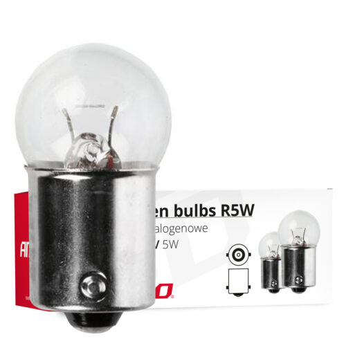 Amio R5W 24V 5W BA15s (ΦΟΥΝΤΟΥΚΙ) ΑΛΟΓΟΝΟΥ ΚΟΥΤΙ 10ΤΕΜ.
