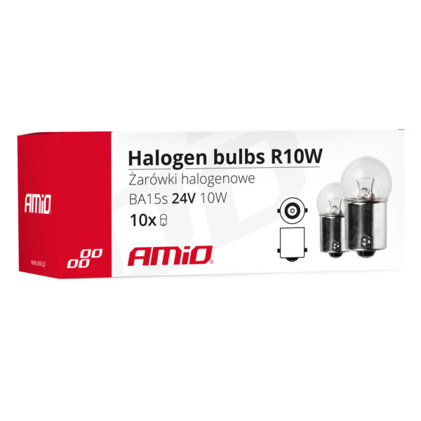 Amio R10W 24V 10W BA15s (ΦΟΥΝΤΟΥΚΙ) ΑΛΟΓΟΝΟΥ AMIO - 10 ΤΕΜ. - Image 3