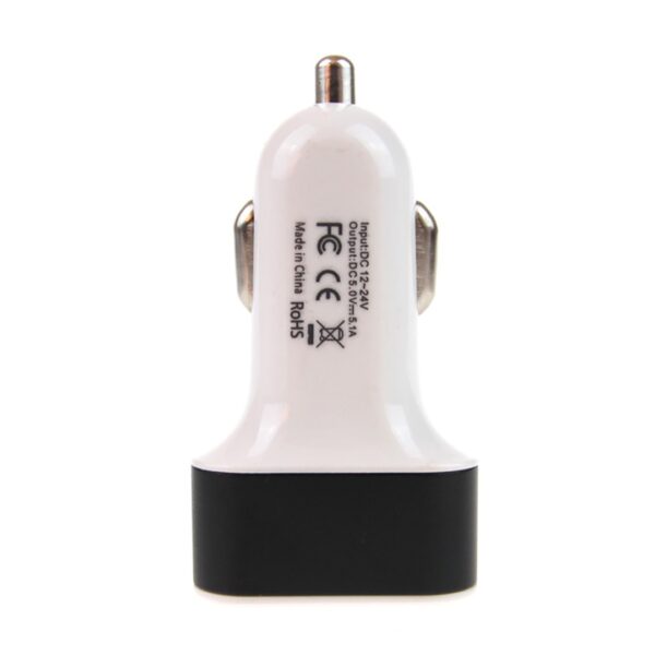 Amio ΦΟΡΤΙΣΤΗΣ ΑΝΑΠΤΗΡΑ ΜΕ 3 ΘΥΡΕΣ USB 12/24V 5100mA (1Α, 2Α, 2.1Α) AMiO - 1 ΤΕΜ. - Image 2