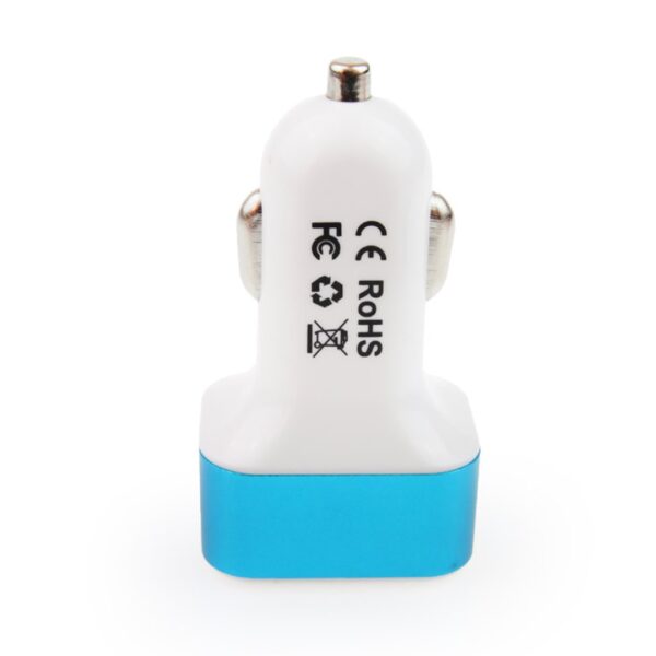 Amio ΦΟΡΤΙΣΤΗΣ ΑΝΑΠΤΗΡΑ ΜΕ 2 ΘΥΡΕΣ USB 12/24V 3000mA (1Α, 2Α) ΚΑΙ ΕΝΔΕΙΞΗ ΚΑΤΑΝΑΛΩΣΗΣ ΚΑΙ ΒΟΛΤΟΜΕΤΡΟ AMiO - 1 ΤΕΜ.