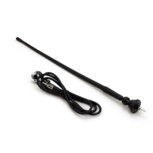 Amio ΚΕΡΑΙΑ ΟΡΟΦΗΣ ΜΑΥΡΗ 34cm Φ5mm ΜΕ ΚΑΛΩΔΙΟ 1,4m