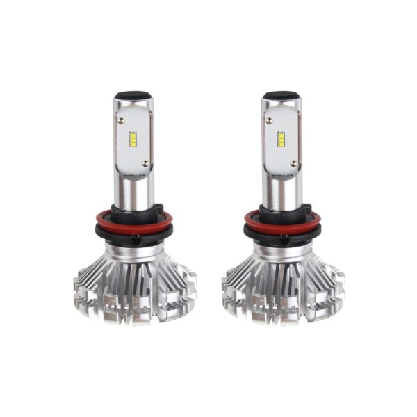 Amio H8/H9/H11 SX SERIES 6/18V 40W 6.000K 3.200lm LED (ΜΕ ΨΥΚΤΡΑ - ΧΩΡΙΣ ΑΝΕΜΙΣΤΗΡΑΚΙ) 2ΤΕΜ.