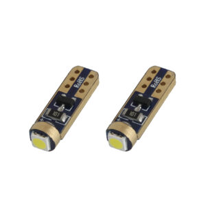 Amio T5 ΛΑΜΠΑΚΙ STANDARD LED 12V - 0,5W - 5600K - 1 LED (ΛΕΥΚΟ/ΨΥΧΡΟ) AMiO - 2 ΤΕΜ.