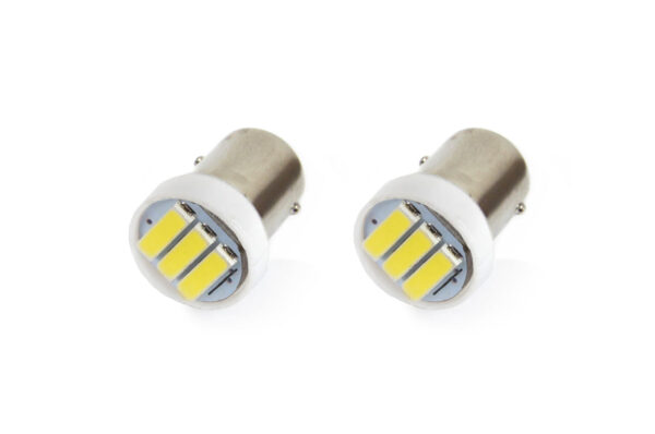 Amio T4W BA9S 12V 0,4W 5600K 3LED STANDARD (ΛΕΥΚΟ/ΨΥΧΡΟ) 2ΤΕΜ.
