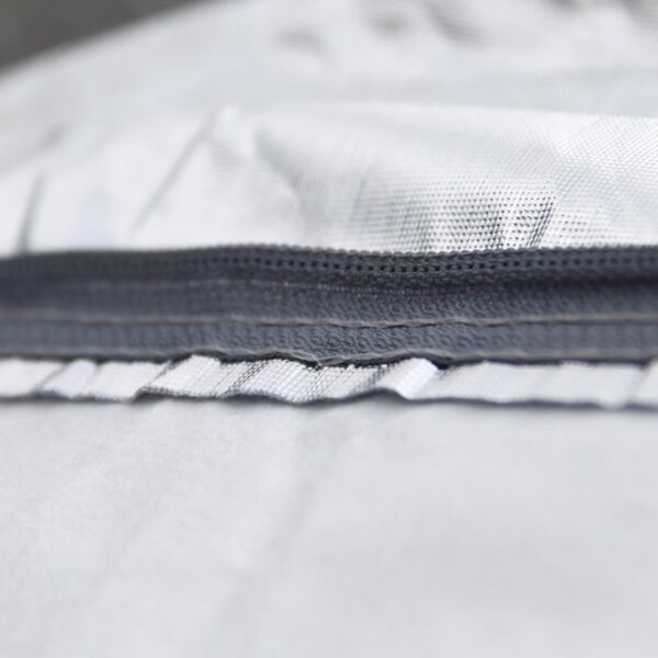 Amio ΚΟΥΚΟΥΛΑ ΑΥΤΟΚΙΝΗΤΟΥ COTTON 120G - MEDIUM (ΑΣΗΜΙ/ΦΕΡΜΟΥΑΡ - 430 X 165 X 120 cm) AMiO - 1 ΤΕΜ. - Image 4